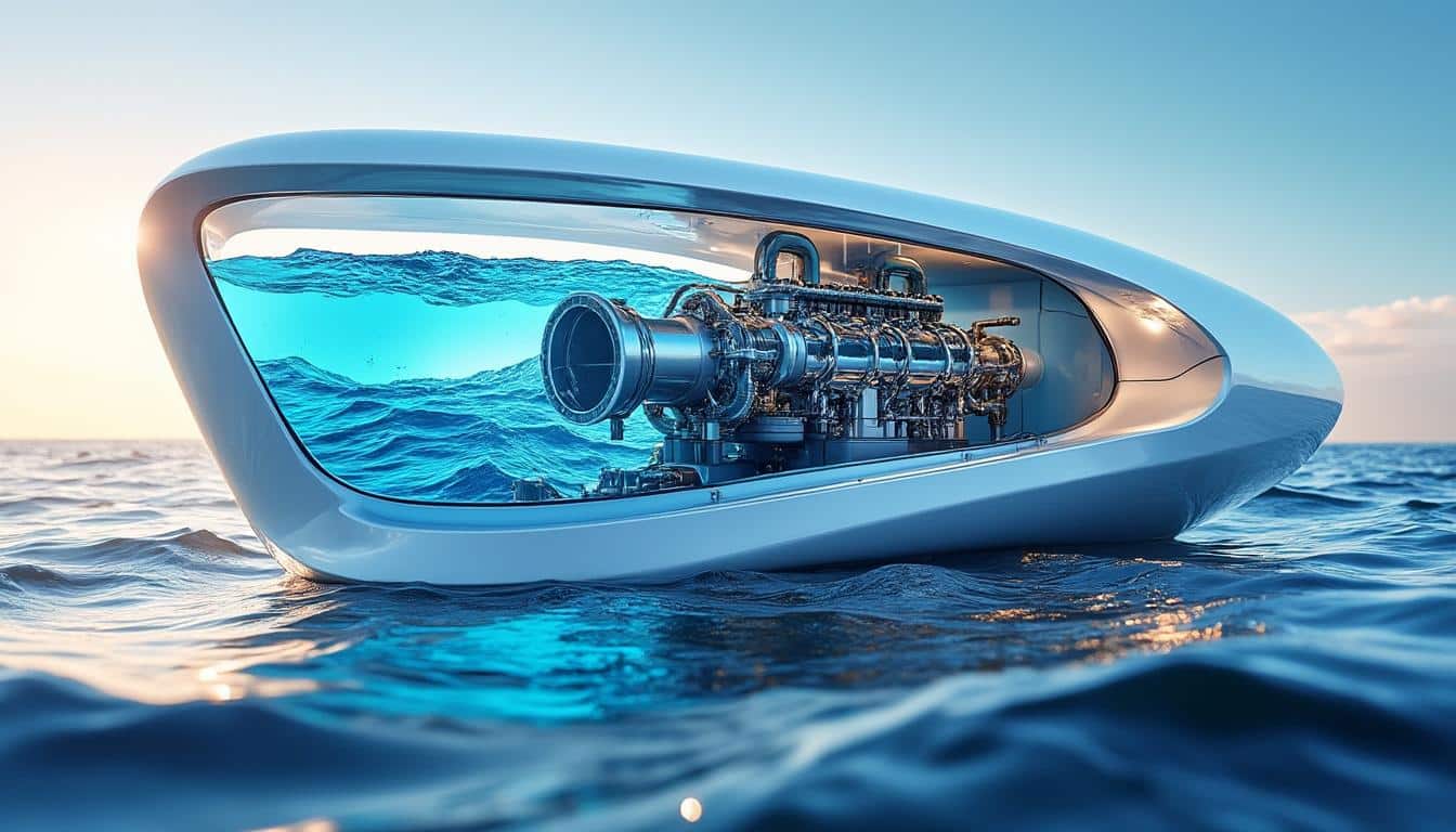 opdag den banebrydende teknologi, der bruger havvand i stedet for diesel og udleder nul co₂. læs, hvordan denne innovation kan revolutionere transportsektoren o