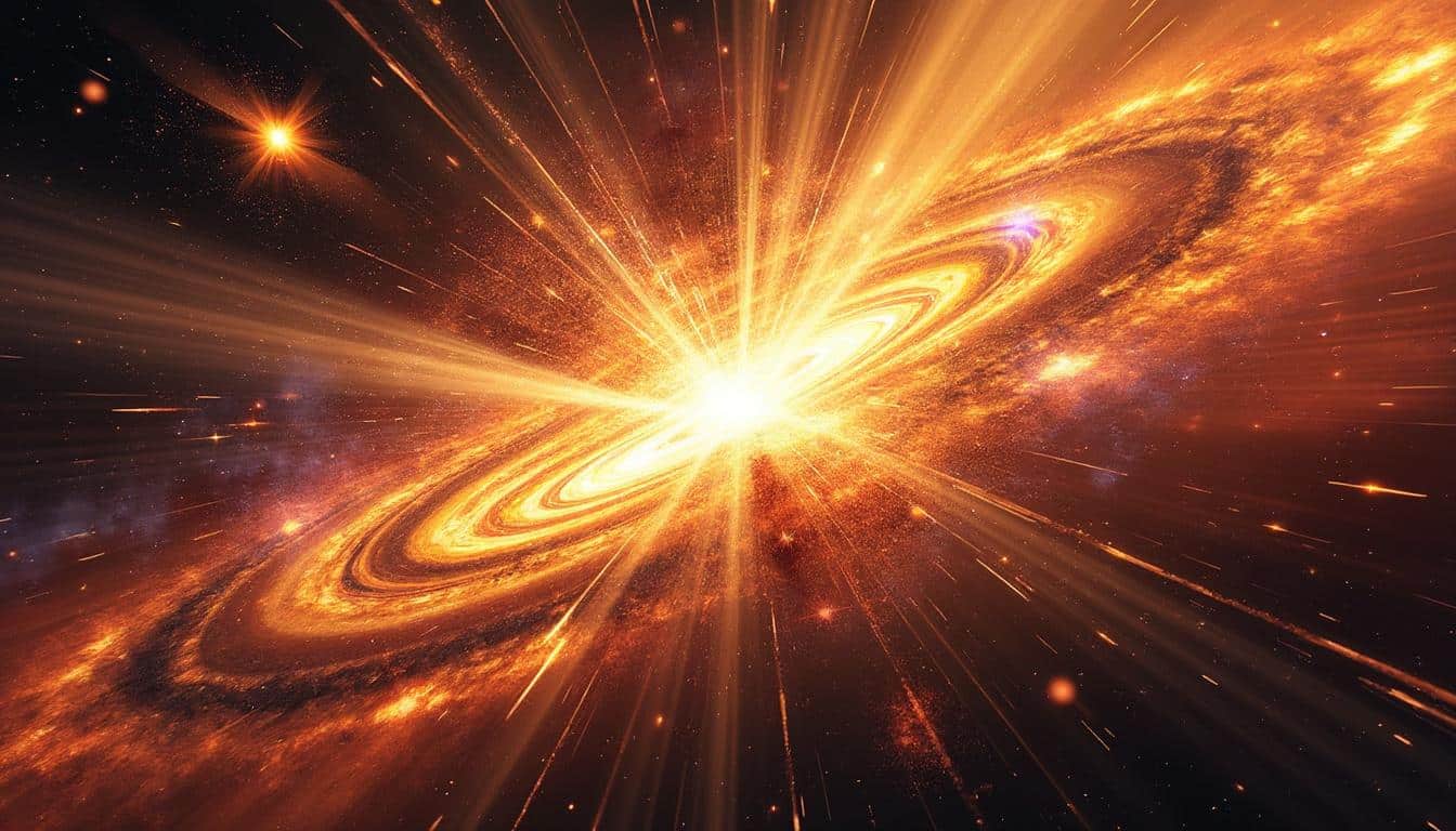oplev det utrolige kosmiske sammenstød opdaget af james webb-teleskopet. forskere er målløse over fundet, der trodser alle kendte sandsynligheder og giver ny in