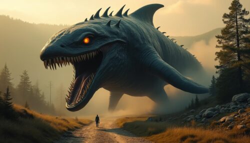 opdag det frygtindgydende dyr, der vejer over et ton, er lige så stort som en hval, og potentielt livsfarligt. lær hvorfor du aldrig bør krydse dets vej.