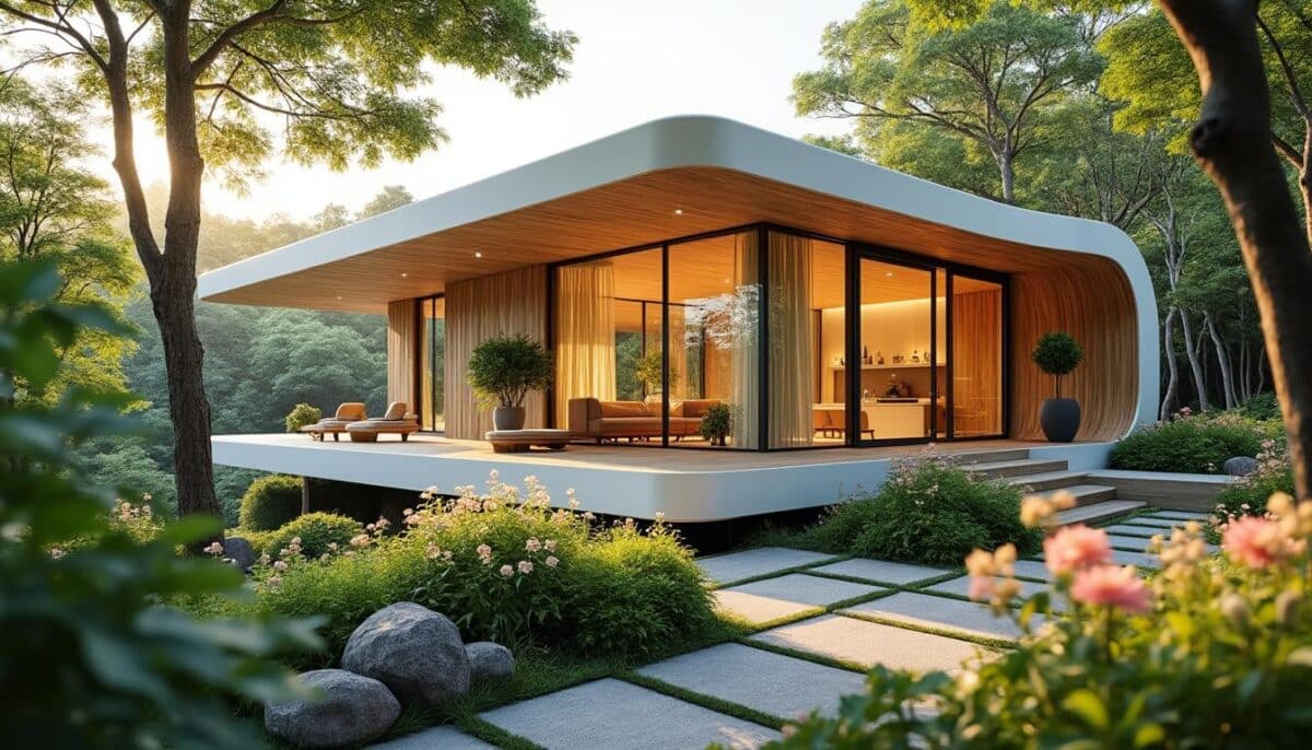 opdag, hvordan et innovativt japansk hus viser vejen for fremtidens byggeri uden beton. læs om bæredygtige løsninger og moderne arkitektur baseret på miljøvenlige materialer.