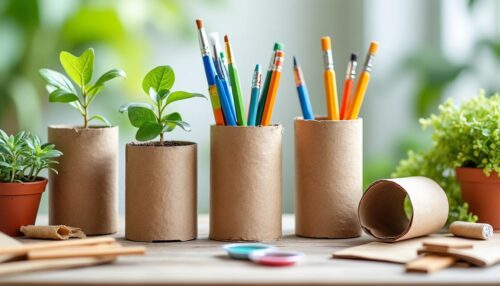 opdag de mange overraskende måder, du kan genbruge brugte toiletruller på. spar penge og vær kreativ med disse smarte og miljøvenlige løsninger!
